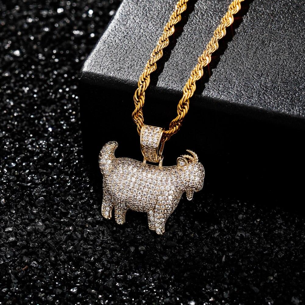 Goat Pendant 18K - ICECI