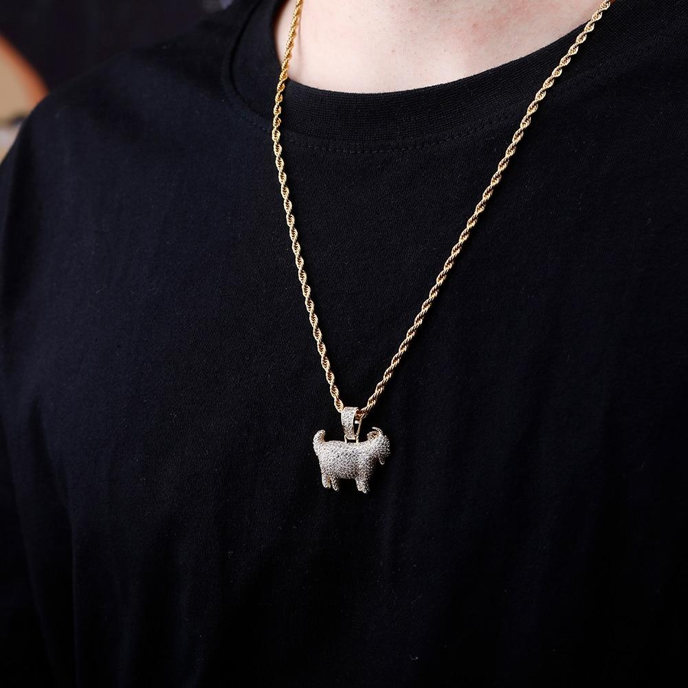 Goat Pendant 18K - ICECI