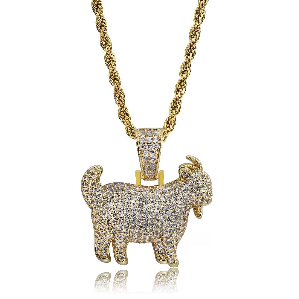 Goat Pendant 18K - ICECI