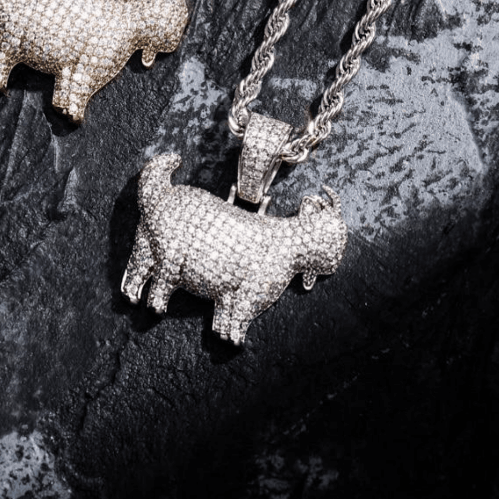 Goat Pendant 18K - ICECI