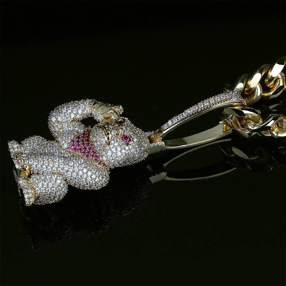 Gorilla Pendant 18K - ICECI