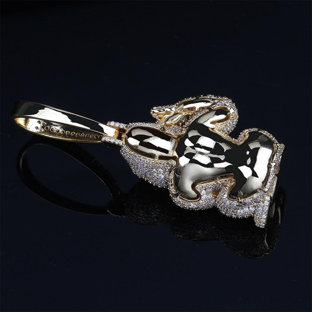 Gorilla Pendant 18K - ICECI