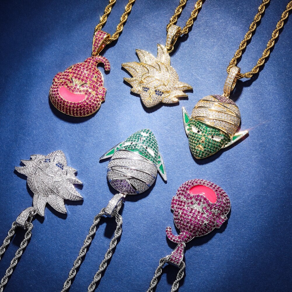 Green Junior Demon Pendant 18K - ICECI