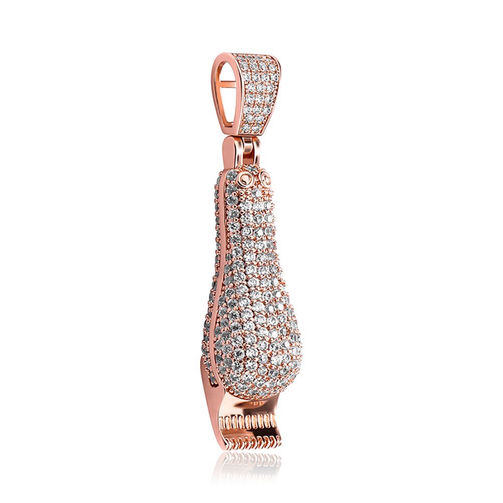 Hair Clipper Pendant 14K - ICECI