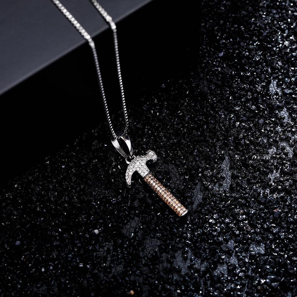 Hammer Pendant 14K x Sterling Silver - ICECI