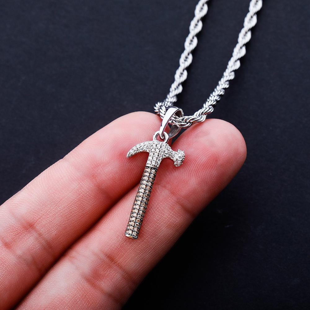 Hammer Pendant 14K x Sterling Silver - ICECI