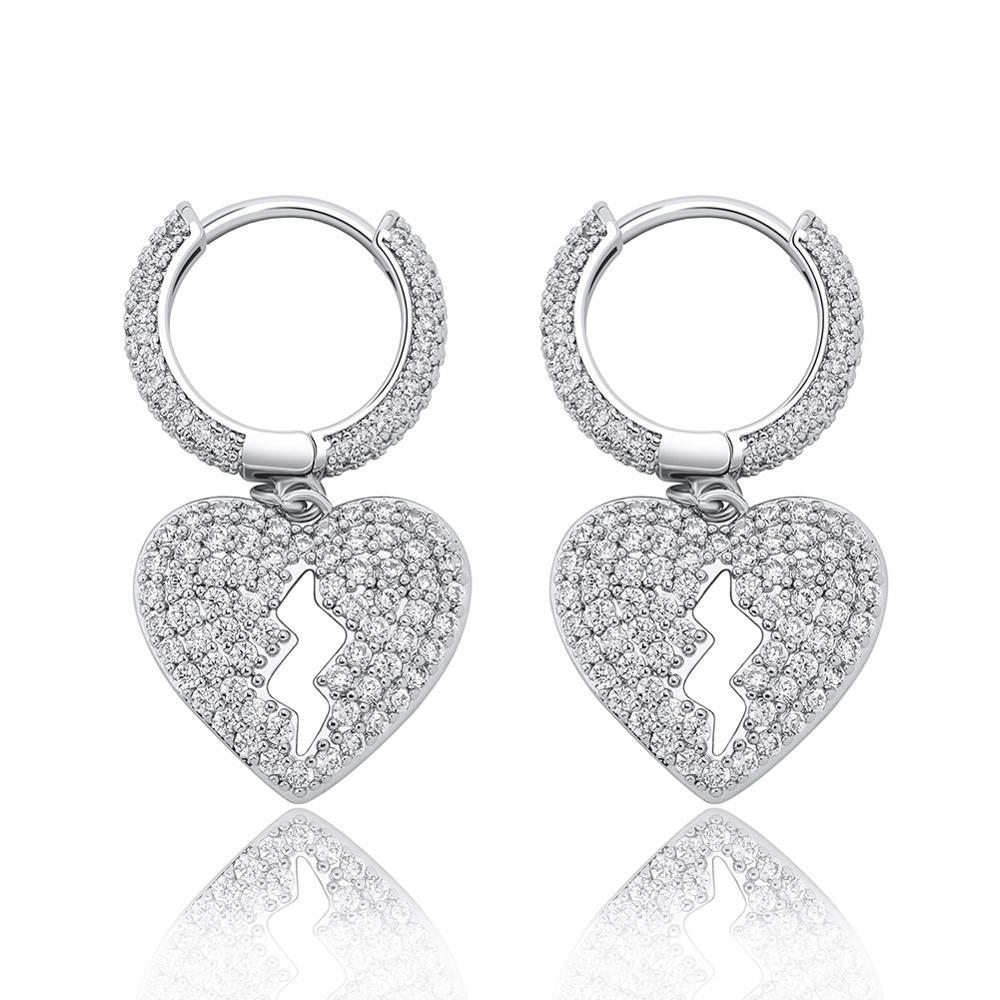 Heartbreak Drop Earrings 14K - ICECI