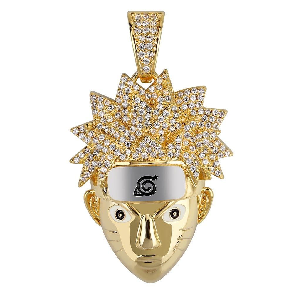 Hokage Ninja Pendant 18K - ICECI