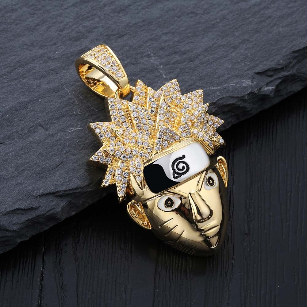 Hokage Ninja Pendant 18K - ICECI