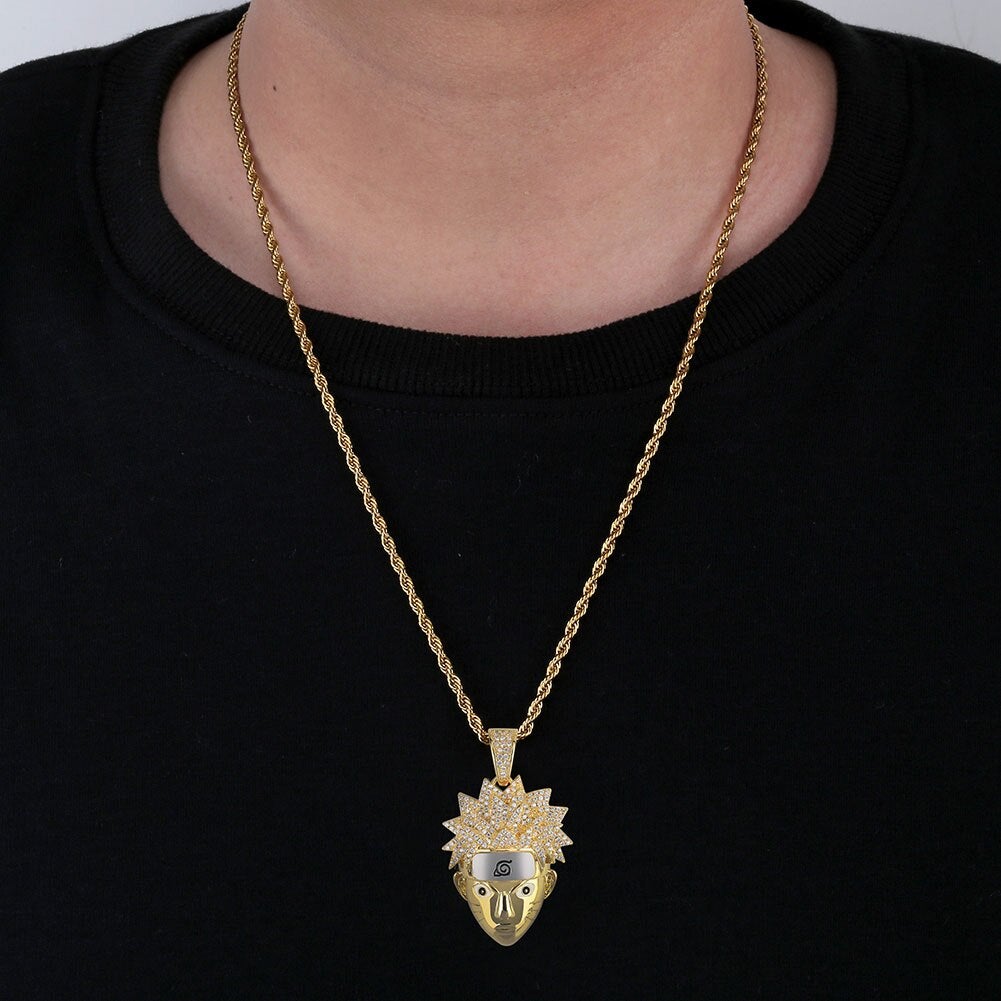 Hokage Ninja Pendant 18K - ICECI