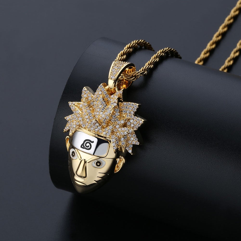 Hokage Ninja Pendant 18K - ICECI