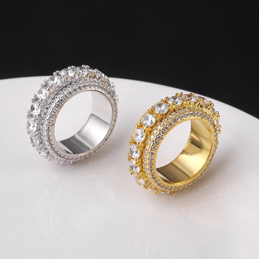 Ice Disc Ring 14K - ICECI