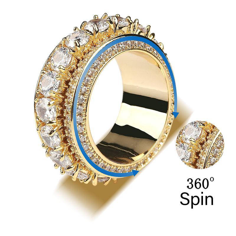 Ice Disc Ring 14K - ICECI