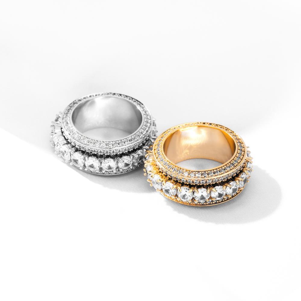 Ice Disc Ring 14K - ICECI