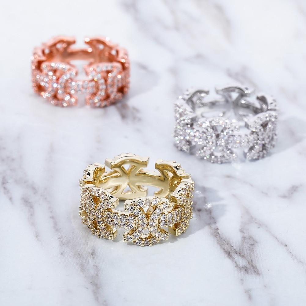 Iced 6 Butterfly Ring 14K - ICECI