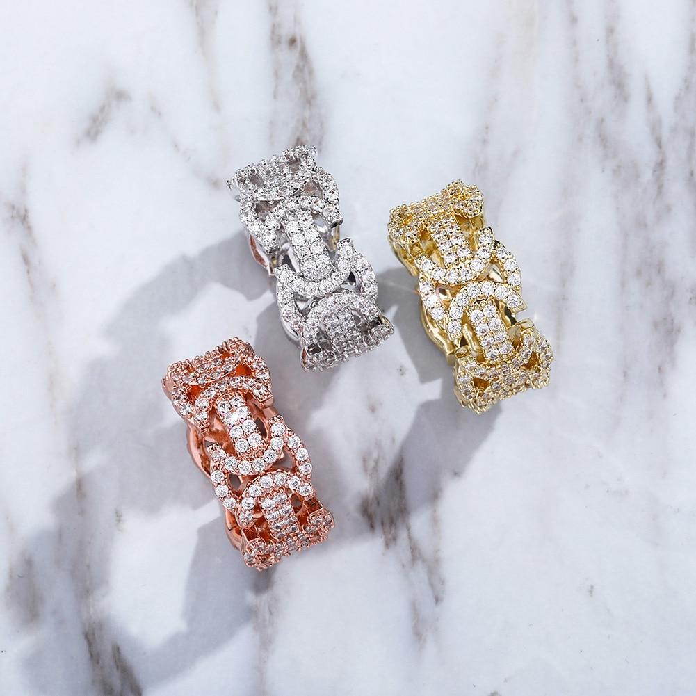 Iced 6 Butterfly Ring 14K - ICECI