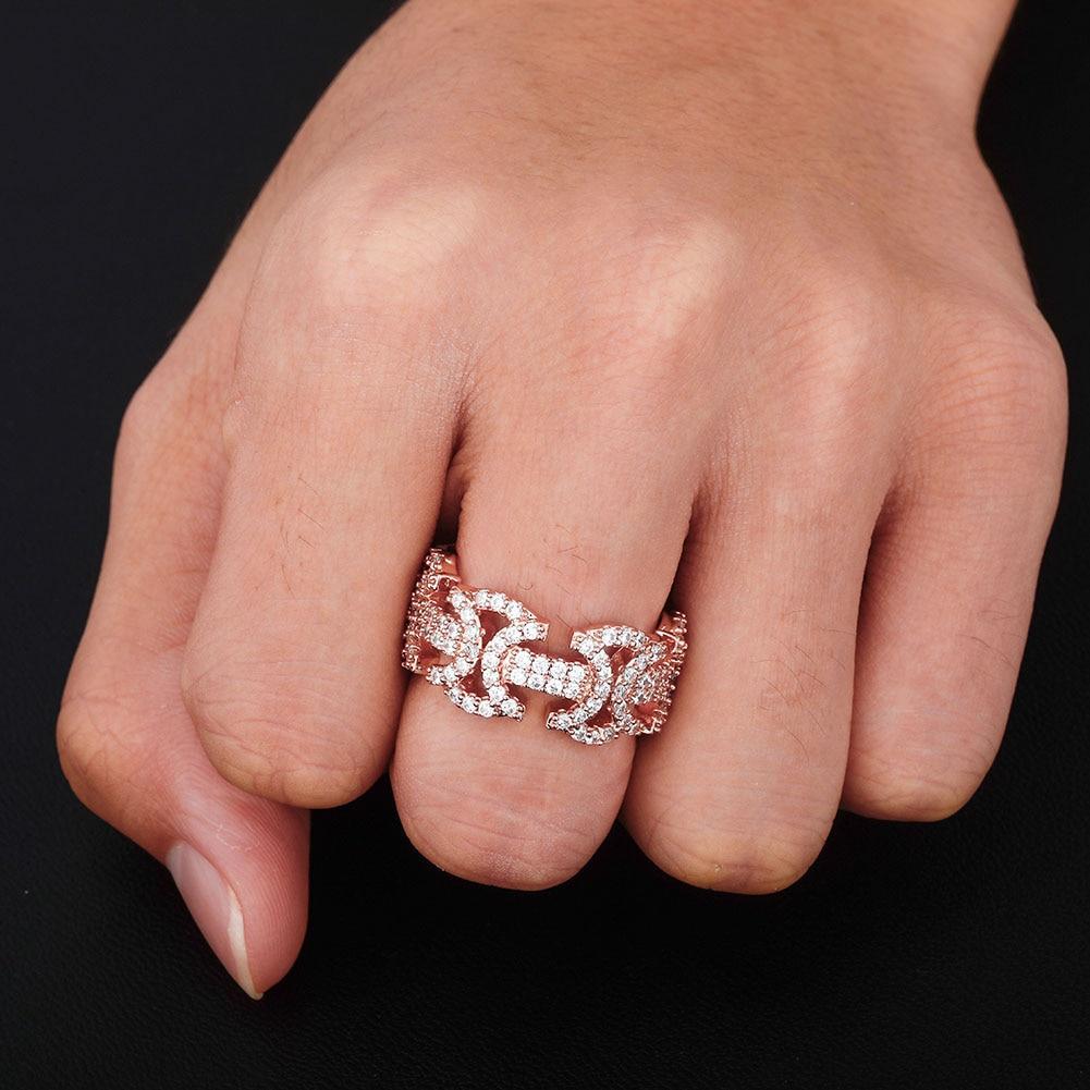 Iced 6 Butterfly Ring 14K - ICECI