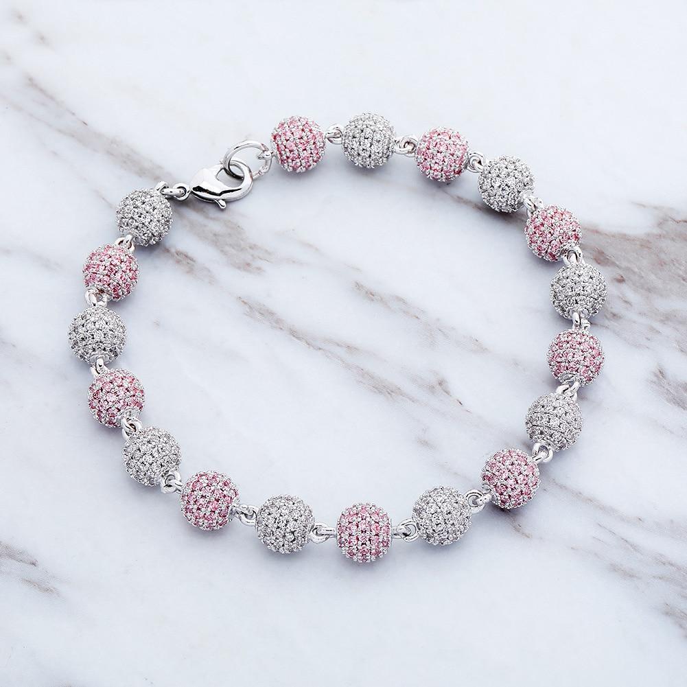 Iced Ball Bracelet 14K - ICECI