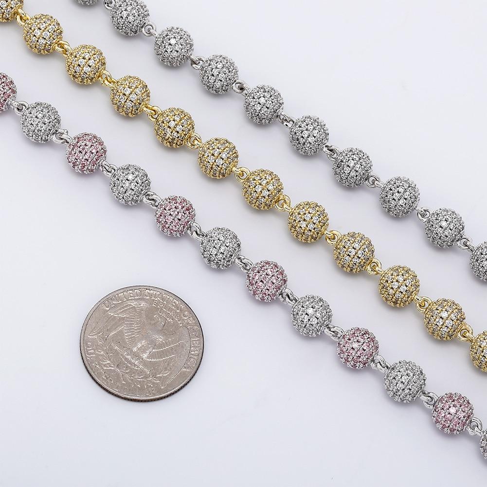 Iced Ball Bracelet 14K - ICECI