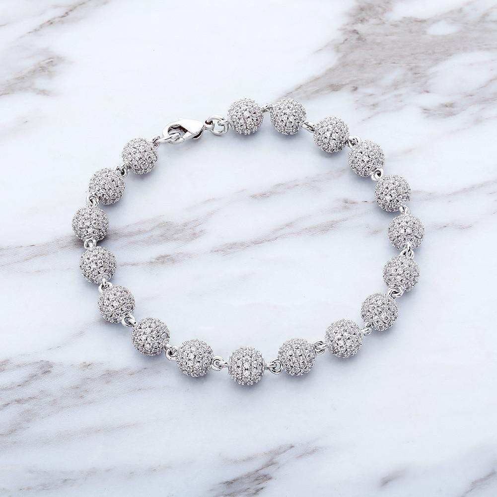 Iced Ball Bracelet 14K - ICECI