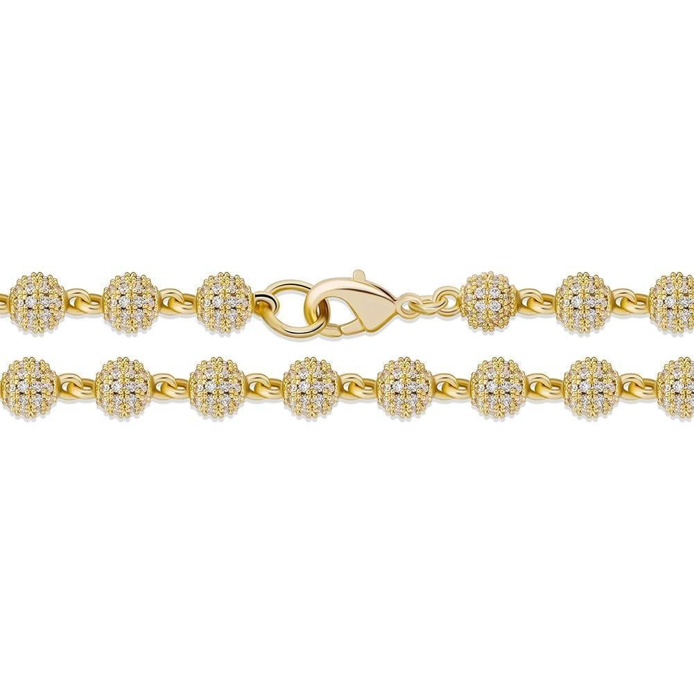 Iced Ball Chain 14K - ICECI
