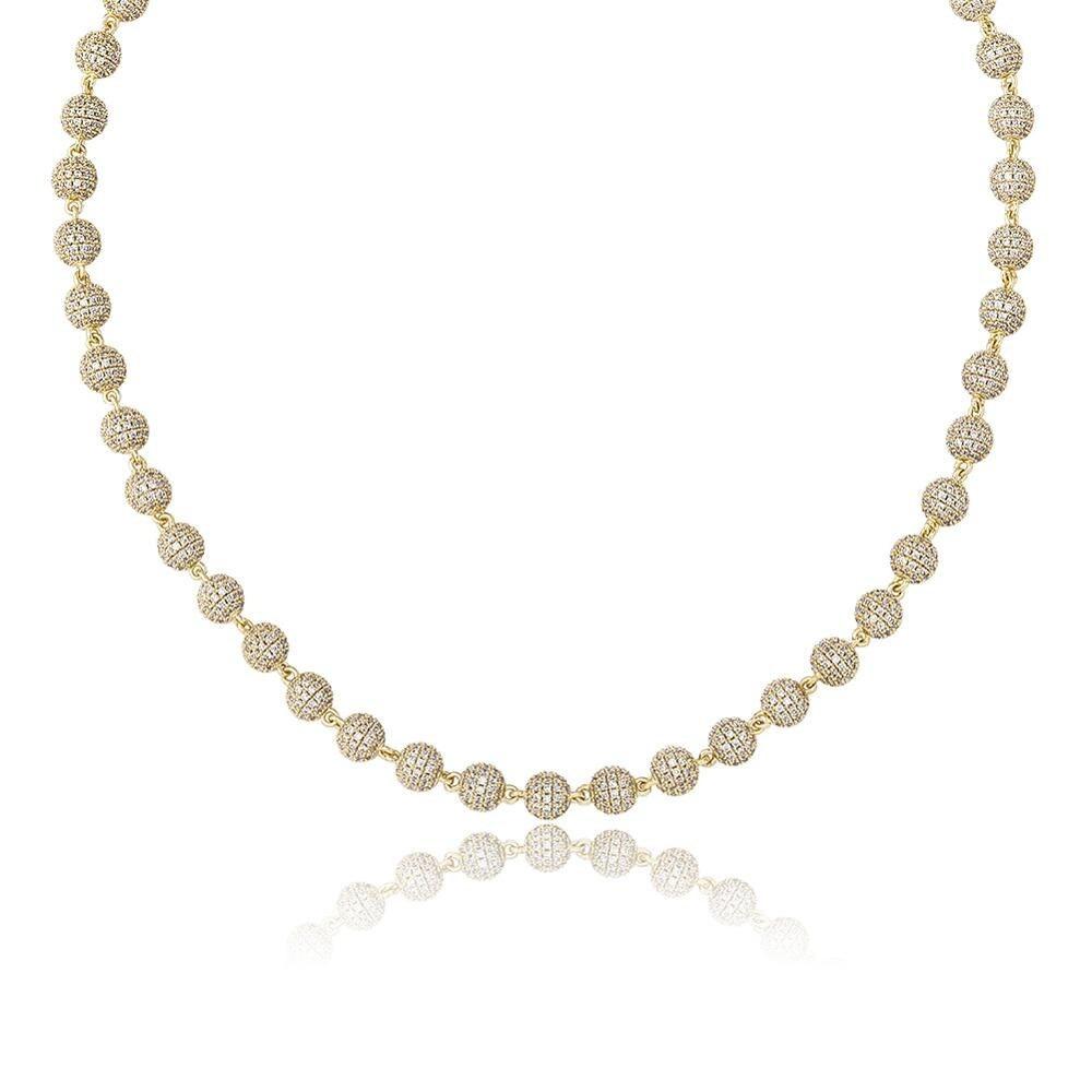 Iced Ball Chain 14K - ICECI