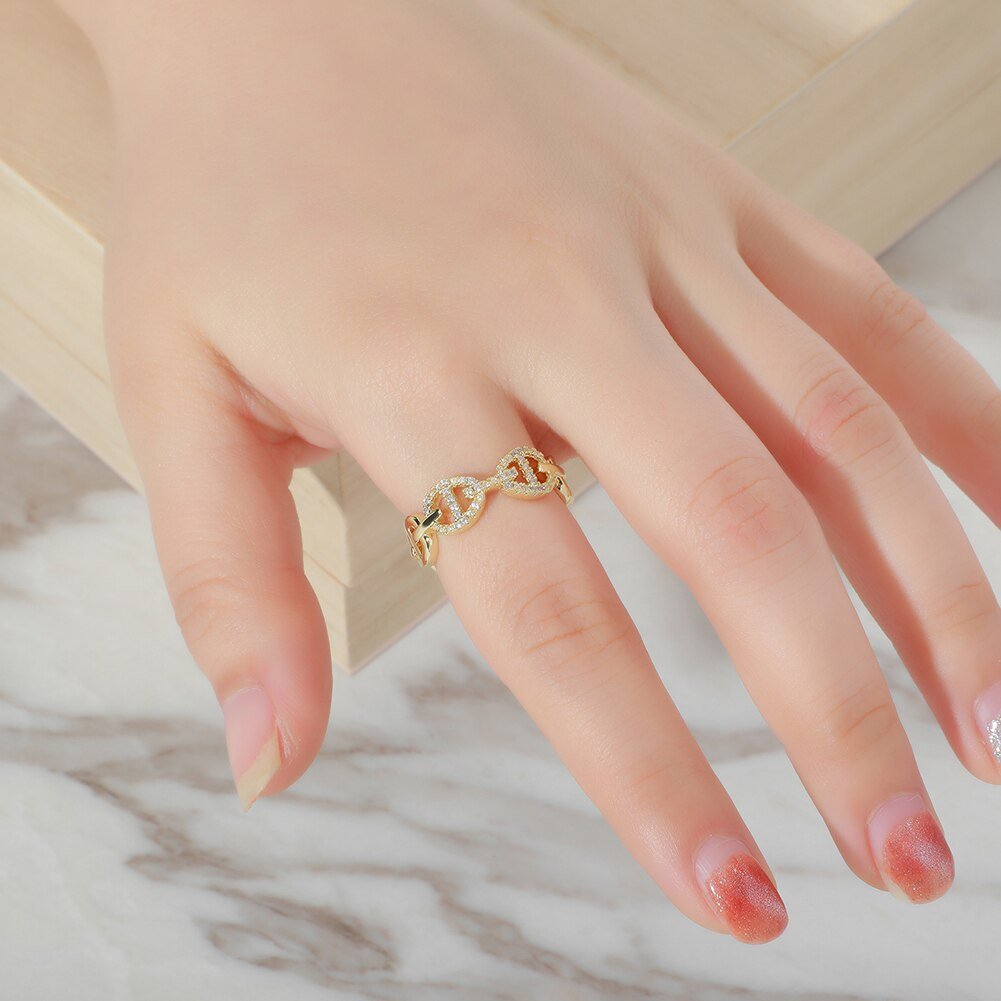 Iced Mariner Ring 14K - ICECI