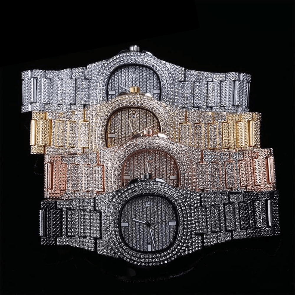 Iced Nautilus Watch 18K - ICECI