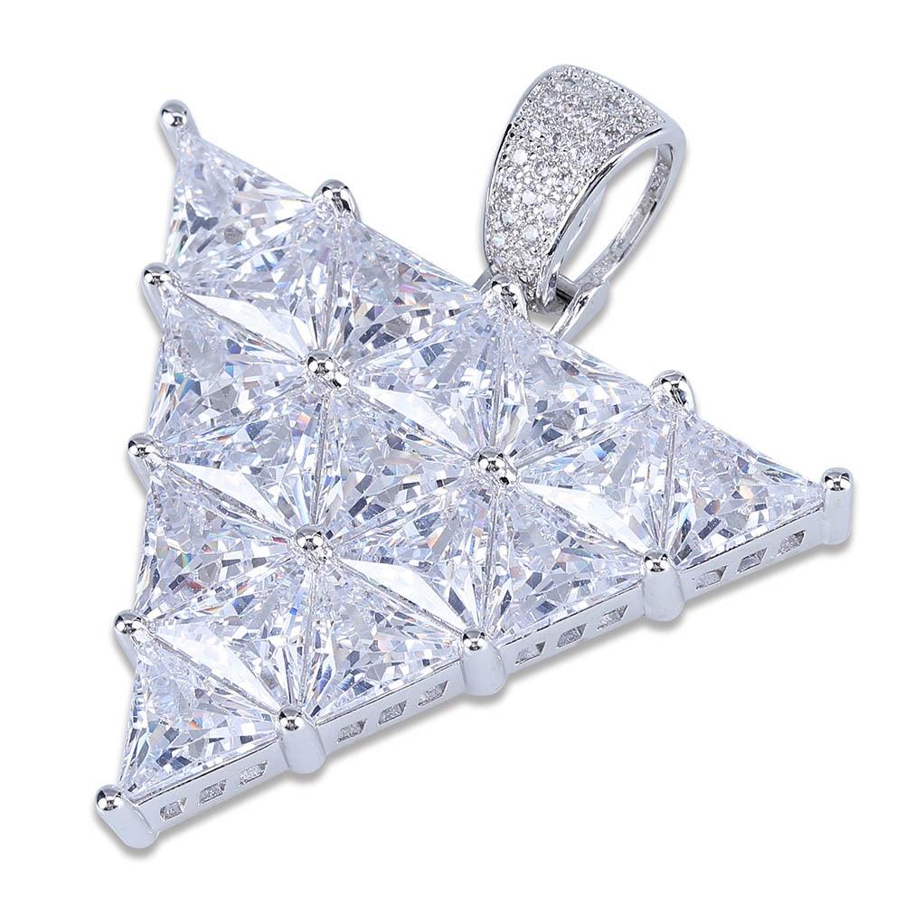 Inverted Triangle Pendant 18K - ICECI