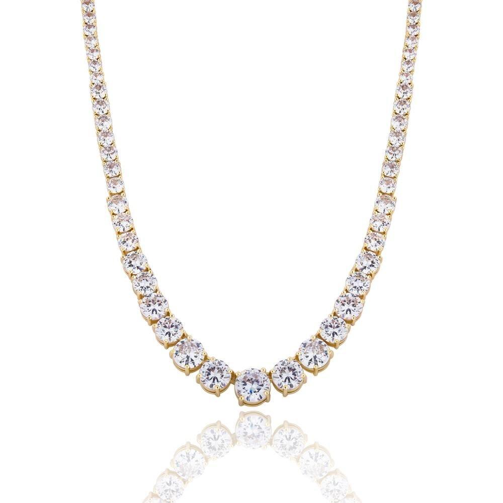 Irregular Tennis Chain 14K - ICECI