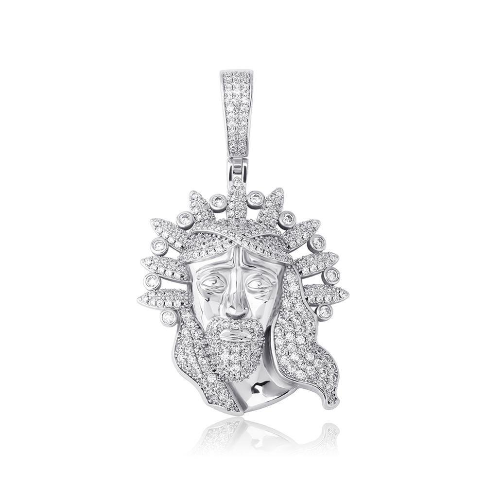 Jesus May Cry Pendant 14K - ICECI
