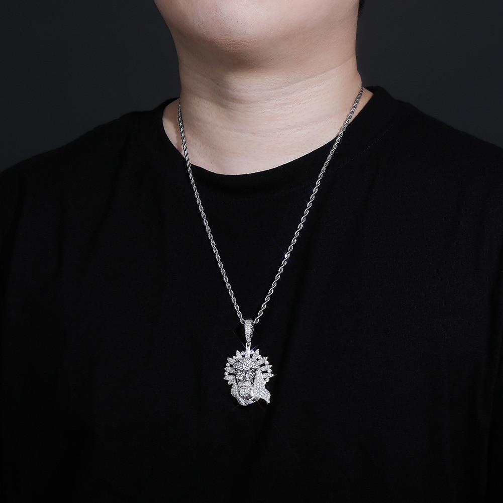 Jesus May Cry Pendant 14K - ICECI