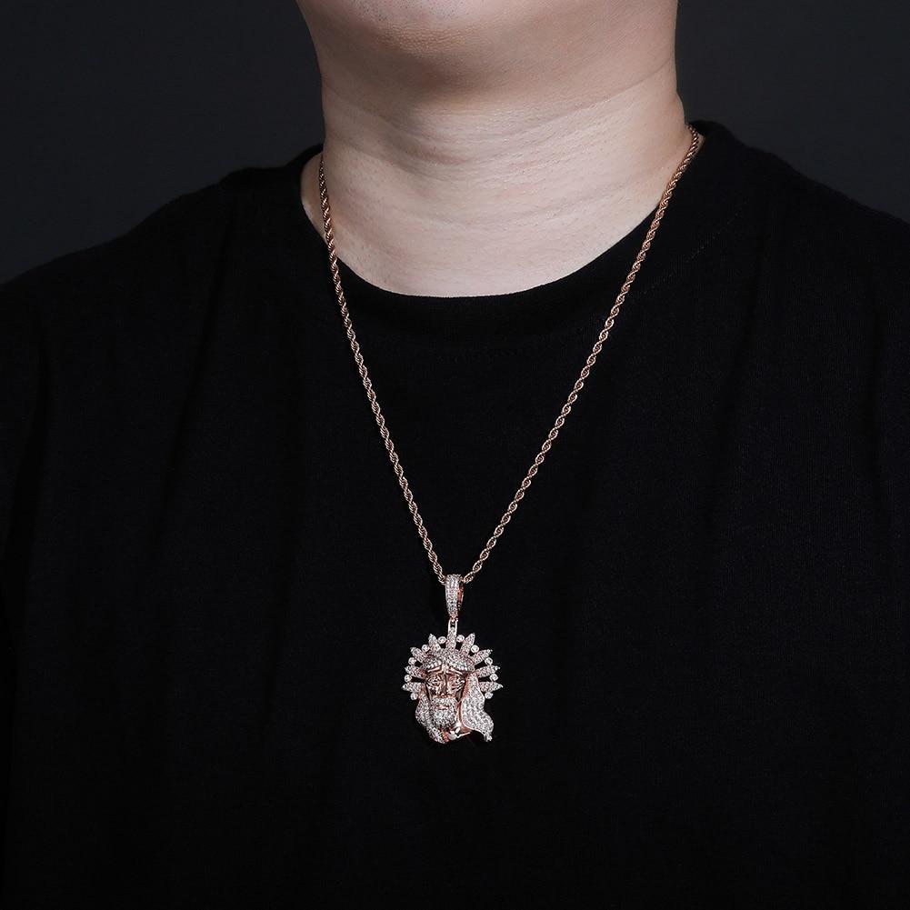 Jesus May Cry Pendant 14K - ICECI