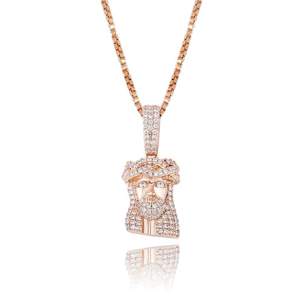 Jesus Piece Pendant 14K x Sterling Silver - ICECI