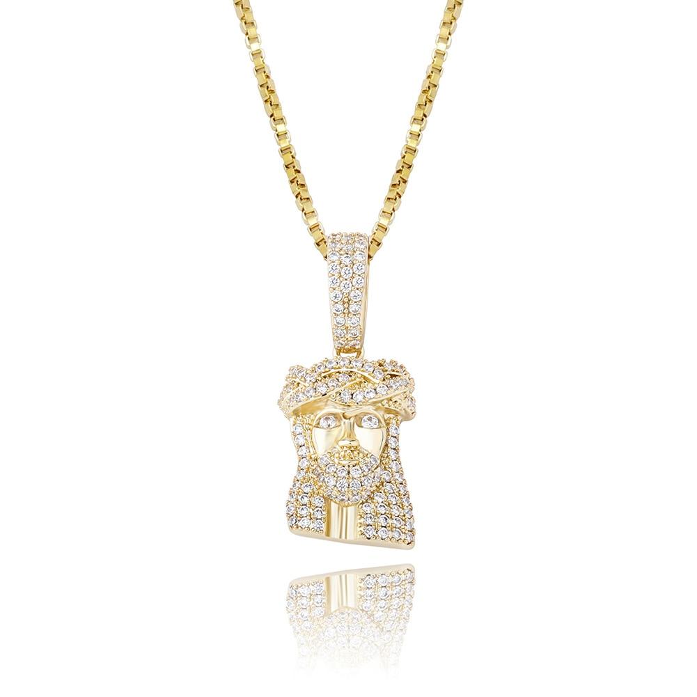 Jesus Piece Pendant 14K x Sterling Silver - ICECI