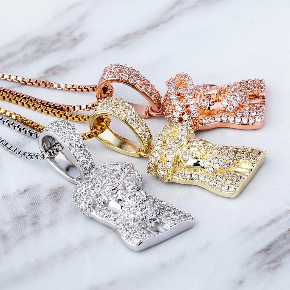 Jesus Piece Pendant 14K x Sterling Silver - ICECI
