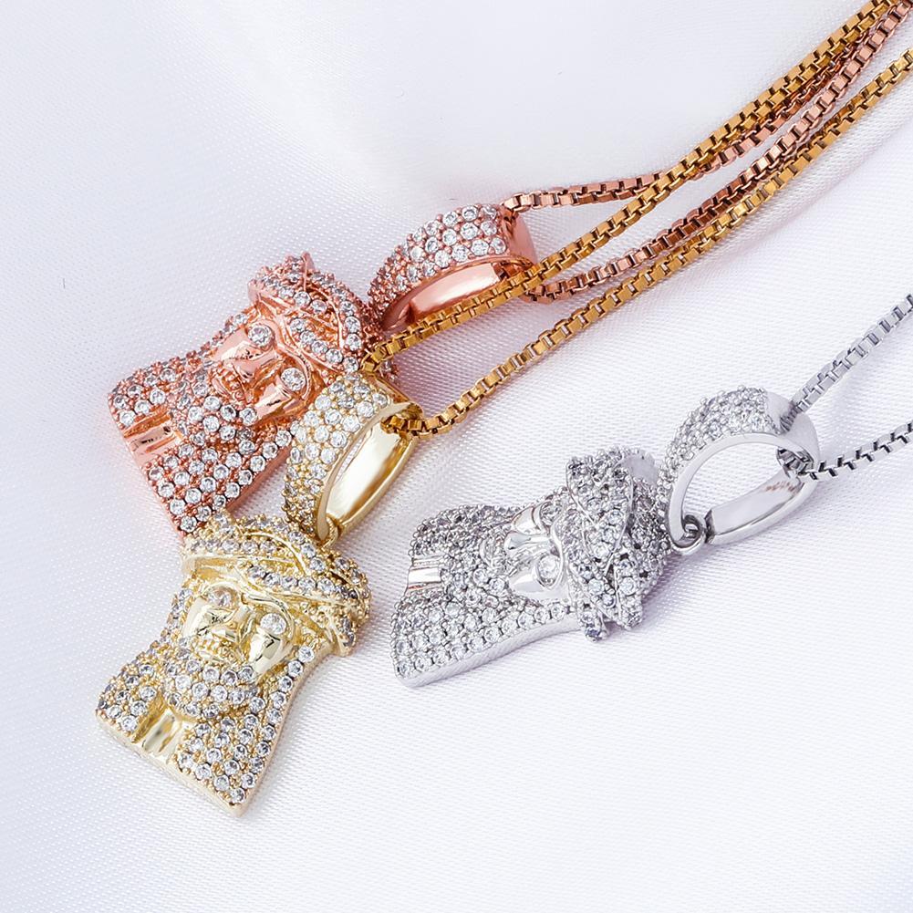 Jesus Piece Pendant 14K x Sterling Silver - ICECI