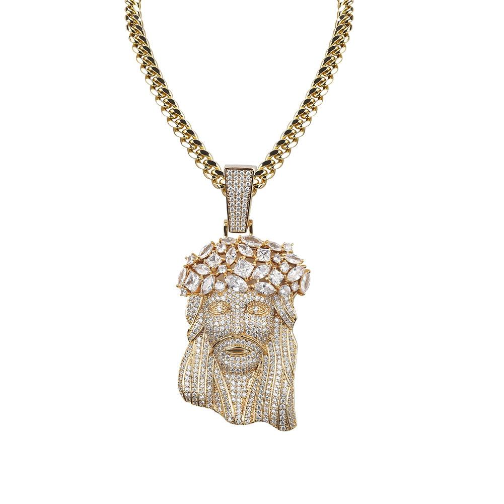 Jesus Piece Pendant 18K - ICECI