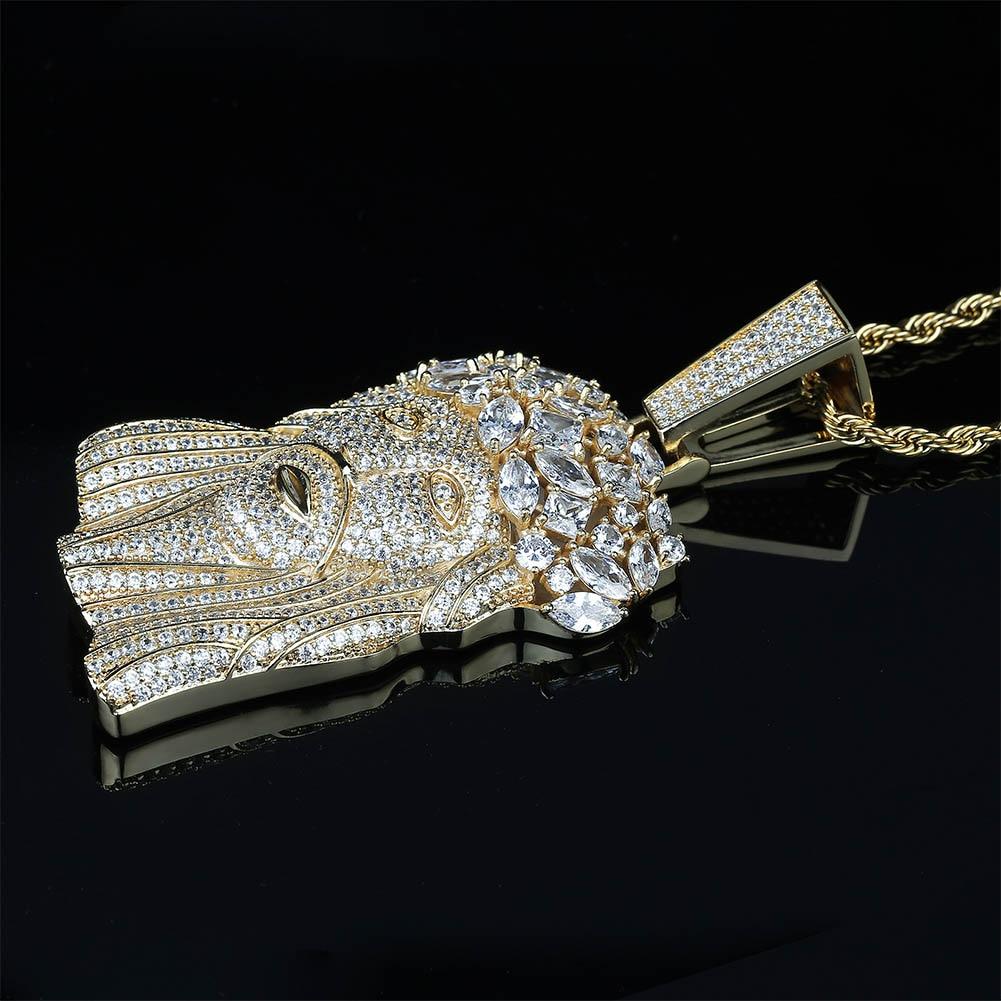 Jesus Piece Pendant 18K - ICECI
