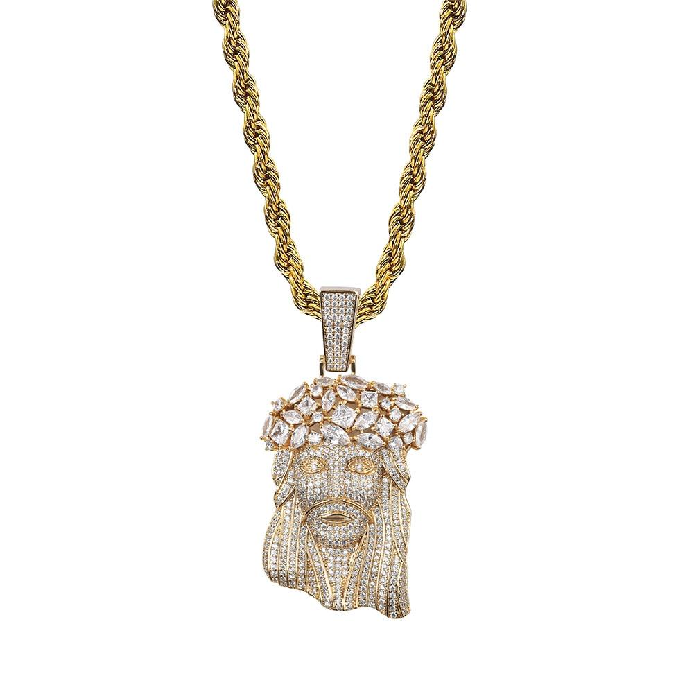 Jesus Piece Pendant 18K - ICECI