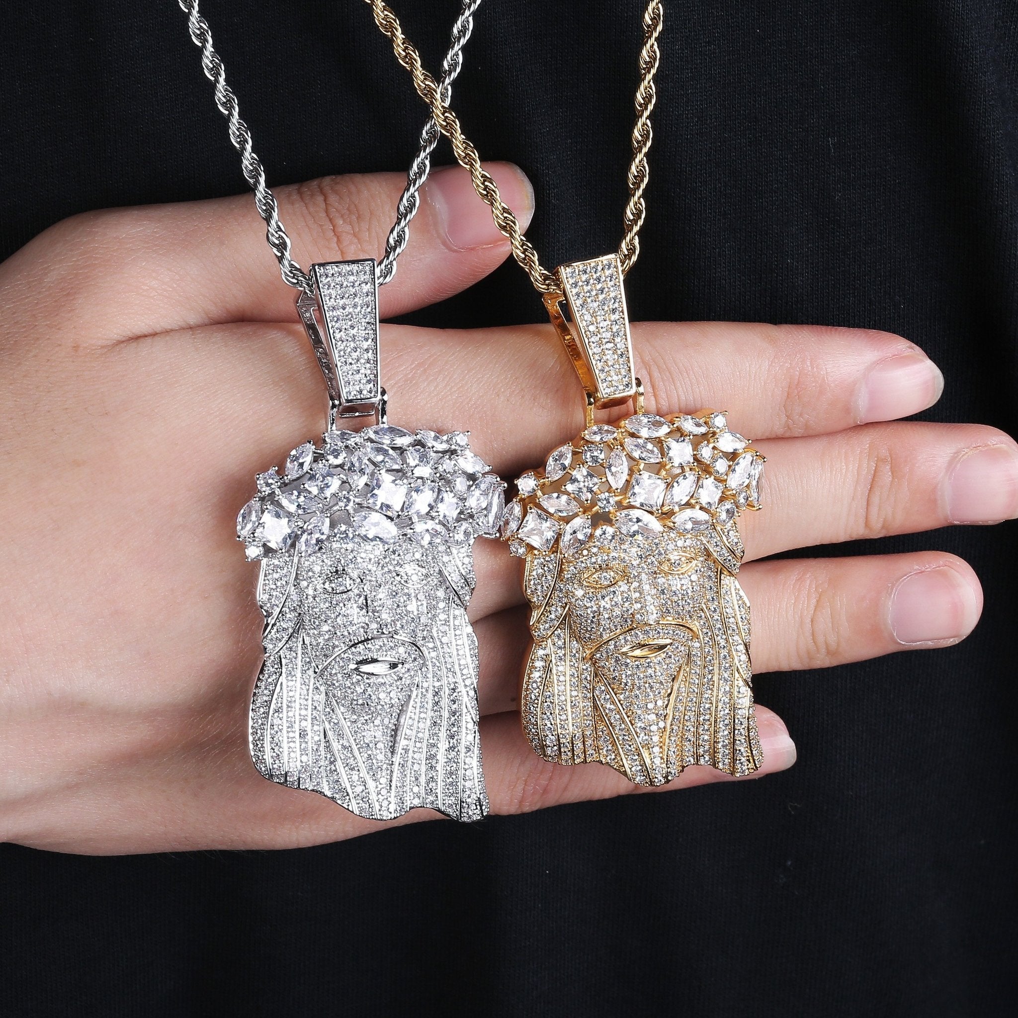 Jesus Piece Pendant 18K - ICECI