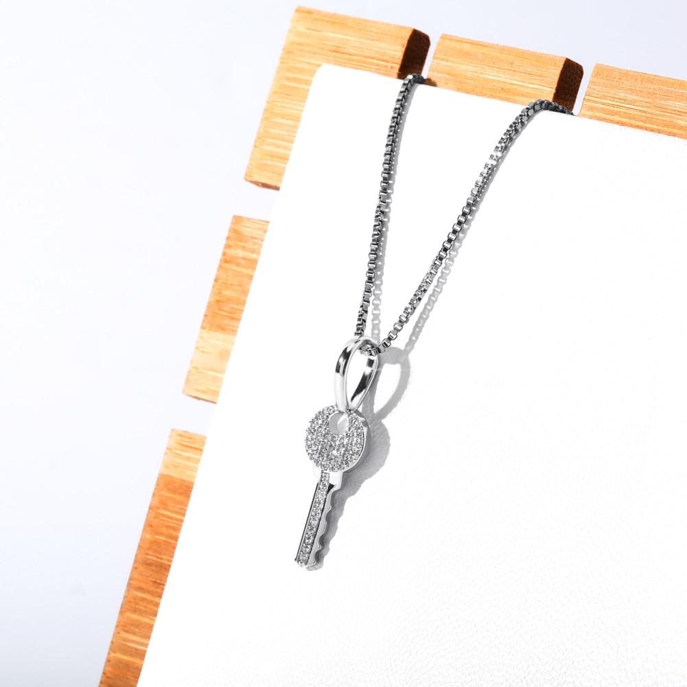 Key Pendant 14K x Sterling Silver - ICECI