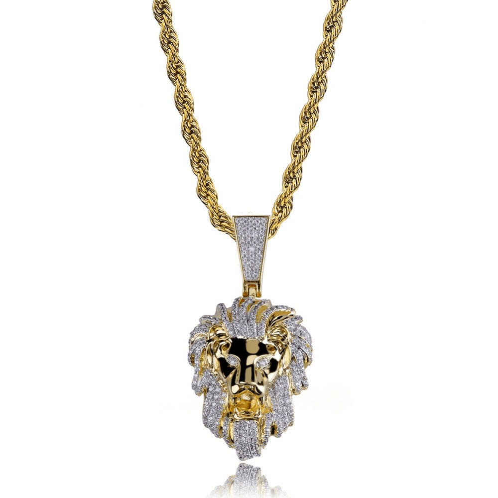 King Lion Pendant 18K - ICECI