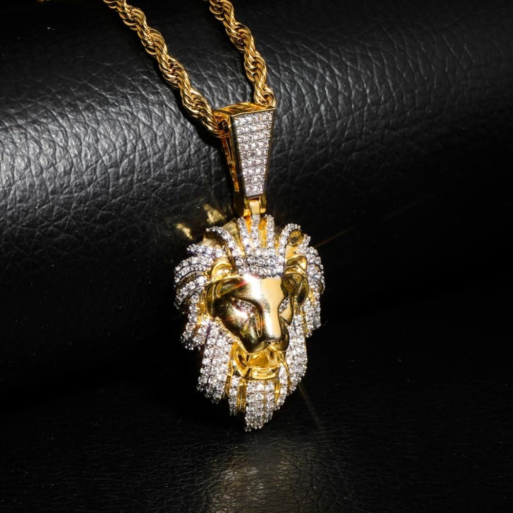King Lion Pendant 18K - ICECI