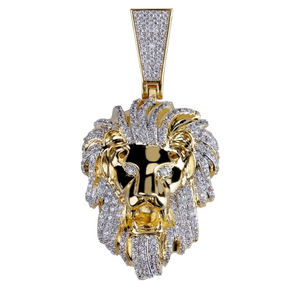 King Lion Pendant 18K - ICECI