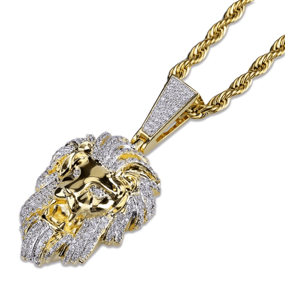 King Lion Pendant 18K - ICECI