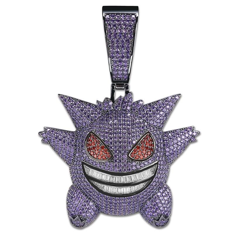 Large Gengar Pendant 18K - ICECI