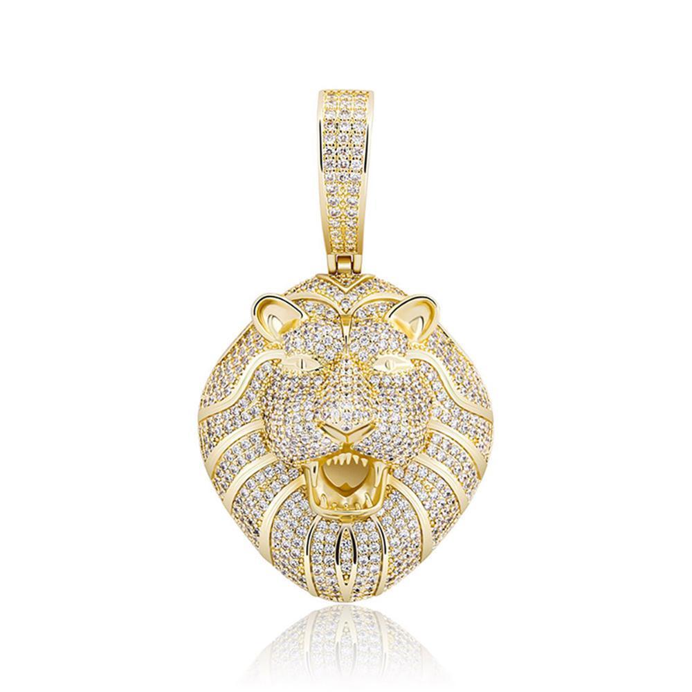 Lion Pendant 14K - ICECI