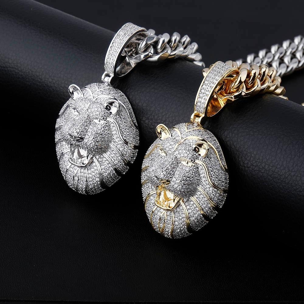 Lion Pendant 14K - ICECI