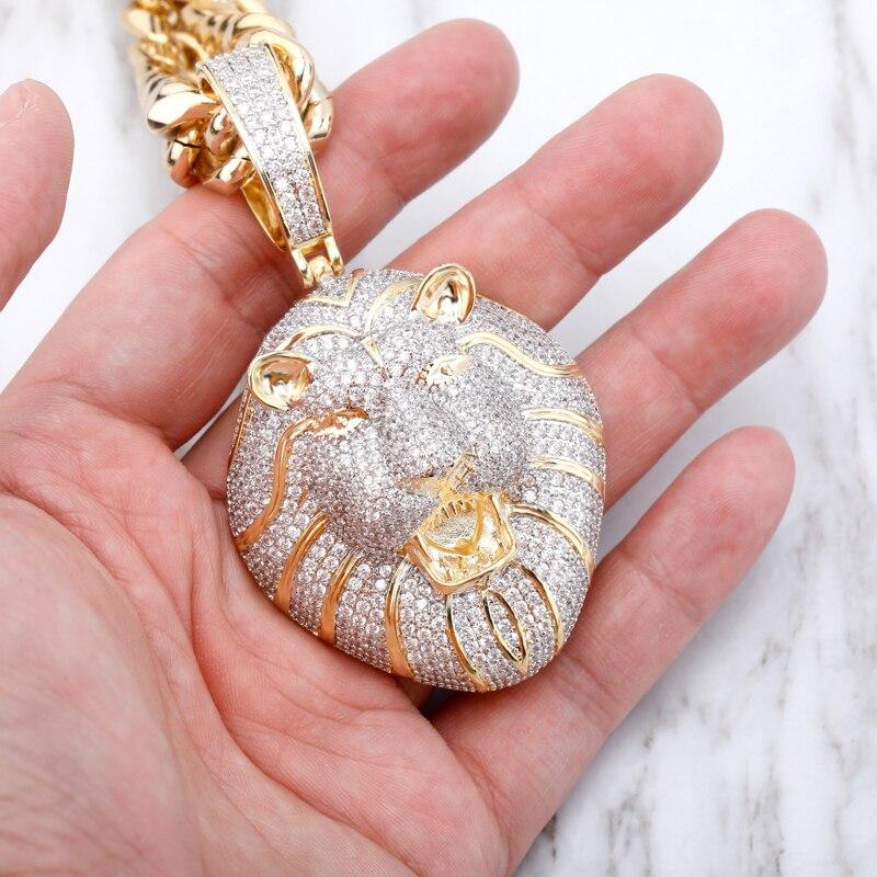 Lion Pendant 14K - ICECI